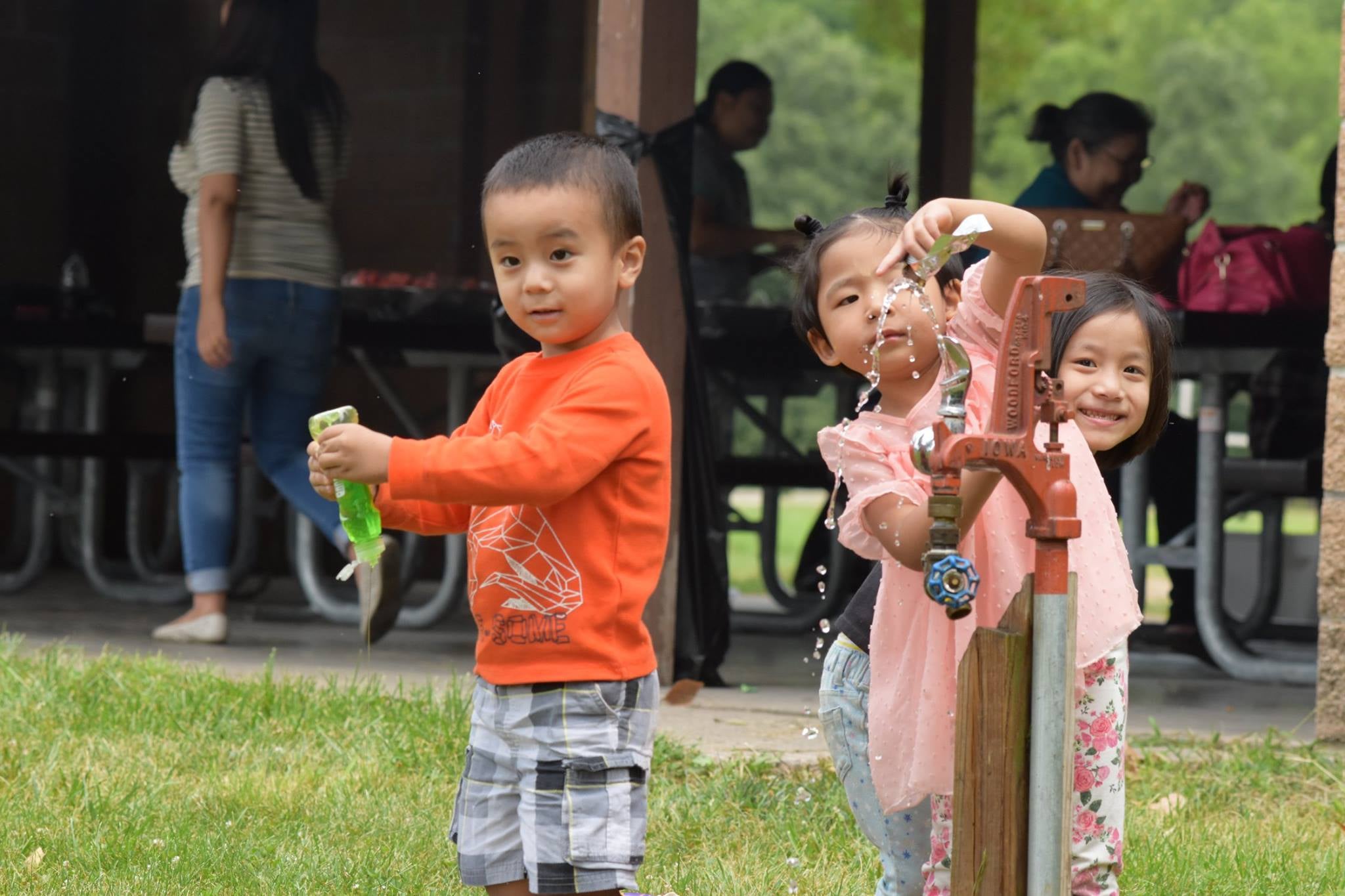 Sunday School kids at GBC