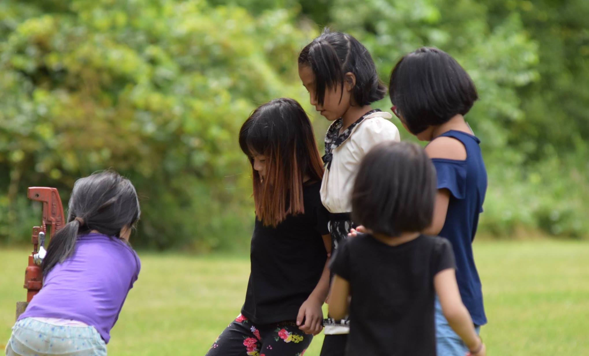 Sunday School kids at GBC